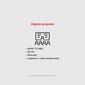 Pakiet 10 spotkań online – zajęcia grupowe